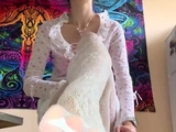 Exotic brunette hardcore foot fetish fuck