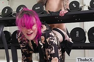 Got My Ass Stucked In The Gym And Get Fucked