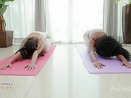 P-love 4 starring Cute Brazilian Vitoria Beatriz and Vicky Menage