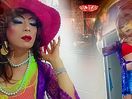 sissy niclo sexy makeup after masturbation3