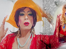 sissy niclo sexy makeup masturbation