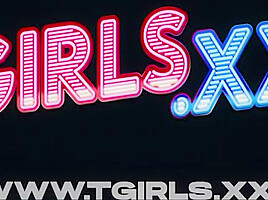 TGIRLS XXX – Brazilian Switch Lovers Go All In With Thaysa