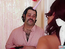 Trans Avery Lust and guy need more than 7 minutes in heaven