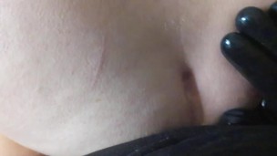 He sits on my 17″ Raging Rhino and I CUM Hard