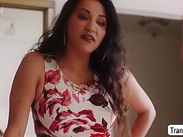 Jessy Dubai – Stepson Gets His Ass Barebacked By His Latina Ts Stepmother