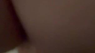 Pounding Super Thick Anal Dildo