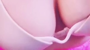 Watch my tits bounce as I ride my toy