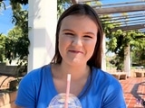 Amateur Teen georgeus brunette 2