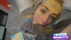 Hippie tourist gets ANAL fucked in hotel room
