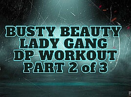 Lady Gang Cunt Creampied In Epic Double Pussy (DPP) & Anal (DP