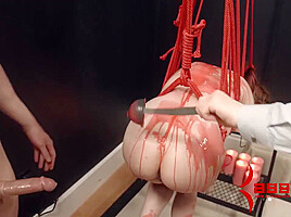 Calico Turned Into Anal Pig For Rough Painal, Atm, & Caning In Bondage ( )