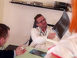 Doctors United – Double Penetration in The Medical Room