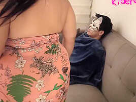 I Detonate My Bbw Milf Stepmothers Ass – Better Than Watching Tv – My Fantasy 135
