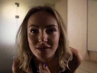 Sexy Blonde Teen’s BDSM Try-On Haul