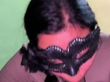 Submissive Latina Teen with Braces Gives POV Blowjob