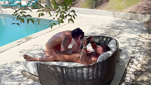 Cherry Devivre Behind The Pool Fuck