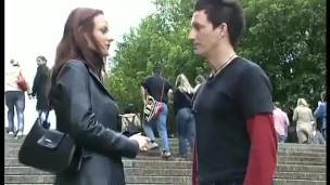 cute teen picked up for porn