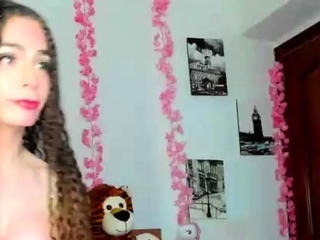 Big Tits Tranny Jerking her Big Hard Cock